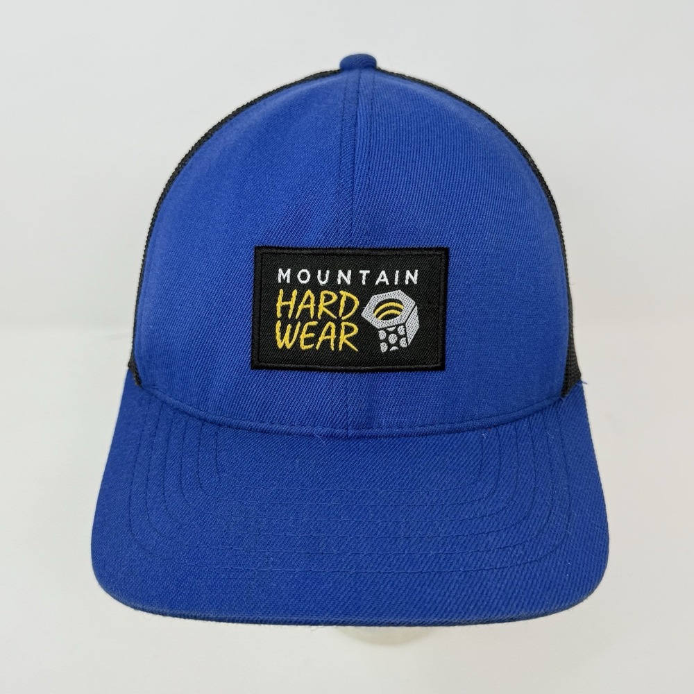 Mountain Hardwear Blue Yupoong Brand Trucker Hat Cap Adjustable Mesh‎ Snapback
